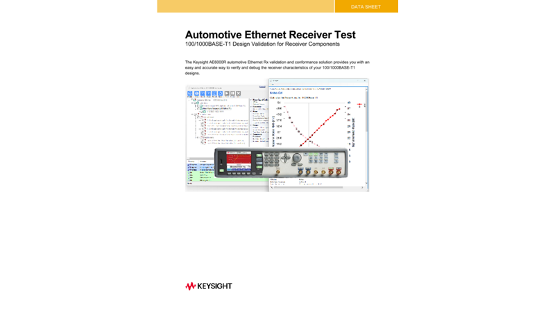 Automotive Ethernet 1G Rx Compliance